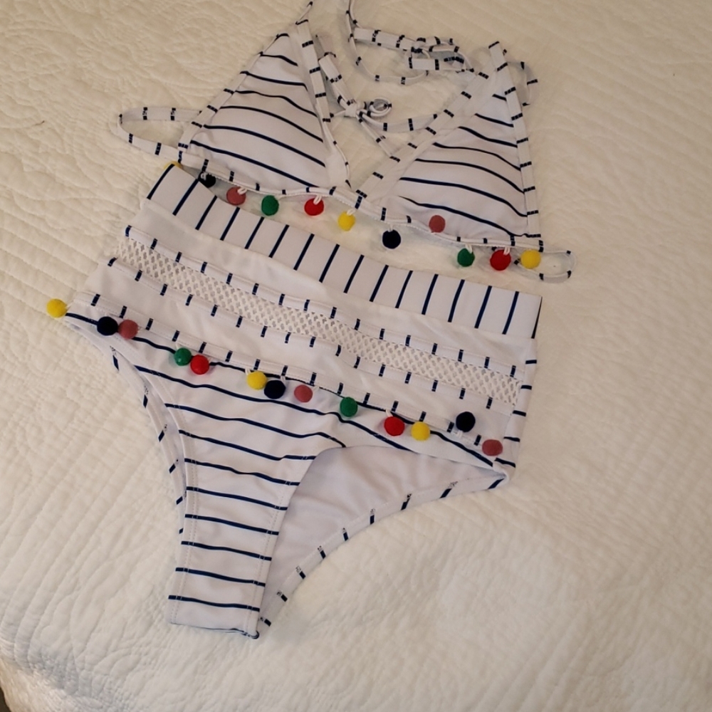 New 2 piece High Waisted Swimsuit